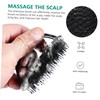 Gatuida 3sets Fine Workmanship Scalp Shampoo Brush Soft Comb Head
