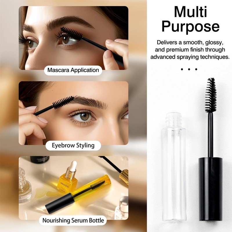10ml Refillable Mascara Wand Tubes Set of 5 – Eyelash