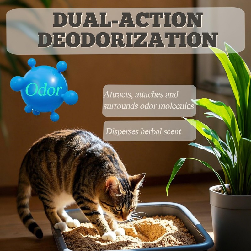 PurifyLogix Odor Remover Refills Compatible with Whisker OdorTrap Pod and