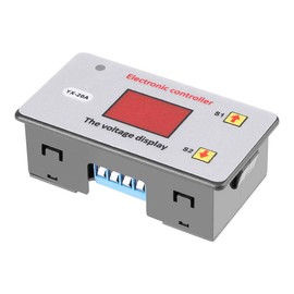 Voyoo Modulo di Controllo di sovraccarico e sottotensione della Batteria con Display 6-48V, Interruttore di spegnimento a Bassa Tensione della Batteria