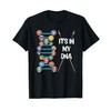 It'S In My-Dna Pool Billiard Snooker Pool Player Athlete T-Shirt