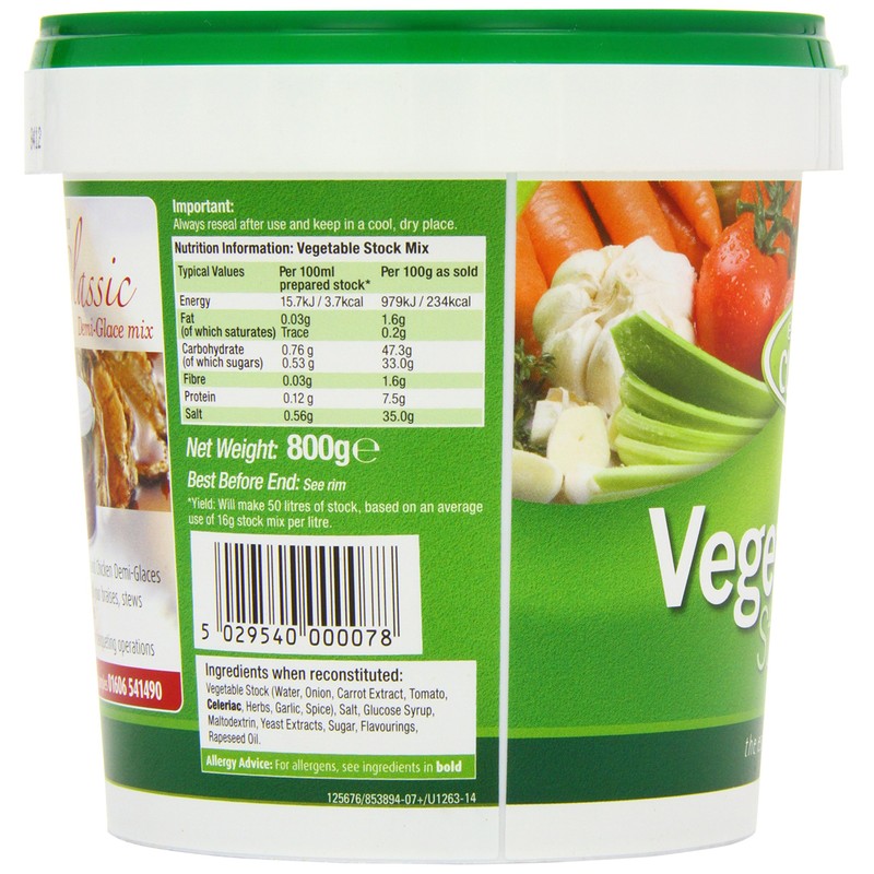 Essential Cuisine Vegetable Stock Mix 800 g