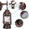 111-240V Retro Style Sconce Light Antique Iron Wall Lamp Fixture