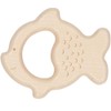 goki 65258 - Lovingly Designed Grasping Toy Fish Rattle Natural