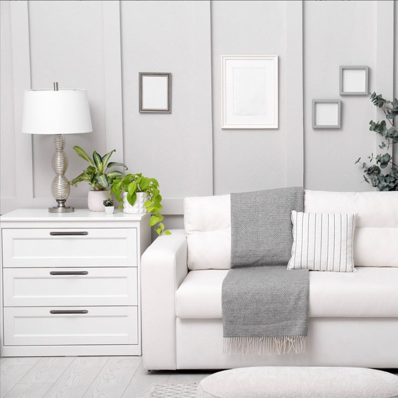 MOROBOR Aluminum Alloy Solid Round Handle, 96 mm Hole Centers