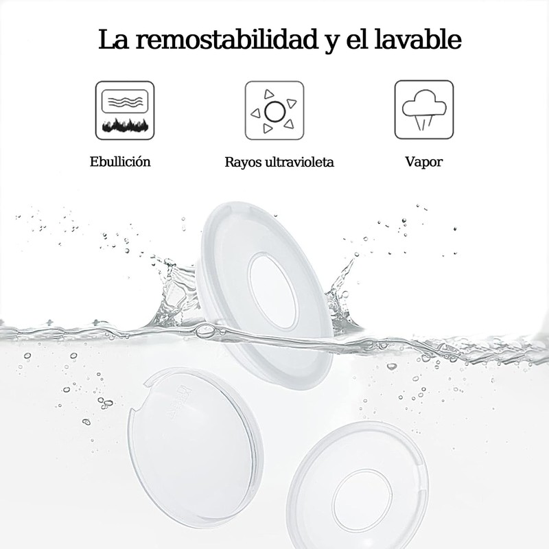 NELAPARO Recolector de Leche Materna, Conchas Recolectoras para Lactancia, Extractor