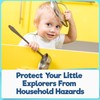 Upgraded Invisible Baby Proofing Cabinet Latch Locks (10 Pack) -