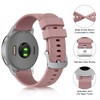 4 Pack 18mm Silicone Bands for Garmin Venu 3S /