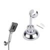1 Set Shower Holder Bracket Sturdy Adjustable 360° Shower Head