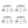 4Pcs Billet Handlebar Riser Bushing Kit Solid CNC T6 Aluminium