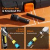 1/2-Inch Drive 7pc Half Size Lug Nut Flip Socket Set,
