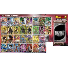 Bandai DBS Dragon Ball Z Super Card Game Revision Pack 2020 Pack Sealed 3 Card Pack