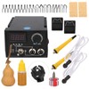 LH40‑SF802 Digital Display Dual Interface Pyrography Machine Heating Solder Wooden