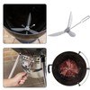 Xiciki 22-1/2 Inch One-Touch Cleaning System Kit for Weber, Thickened