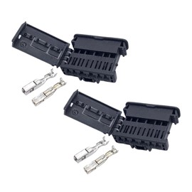 Pair of Rear Tail Light Plug Connectors Fits Peugeot, Fiat, Dacia & Citroen Cable Repair