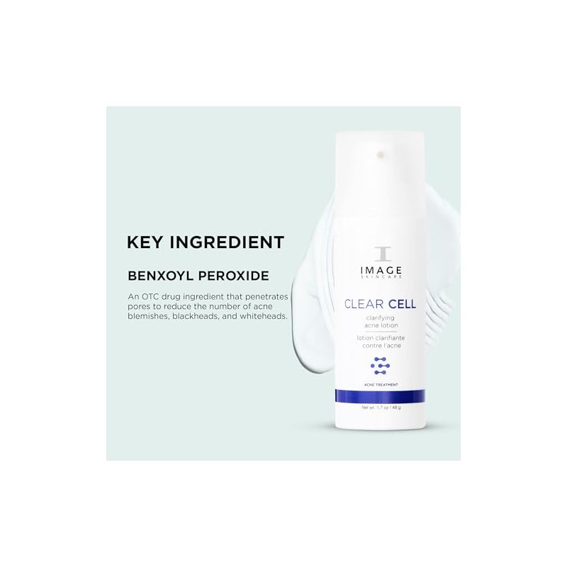 IMAGE Skincare Loción aclaradora de células claras para el acné,
