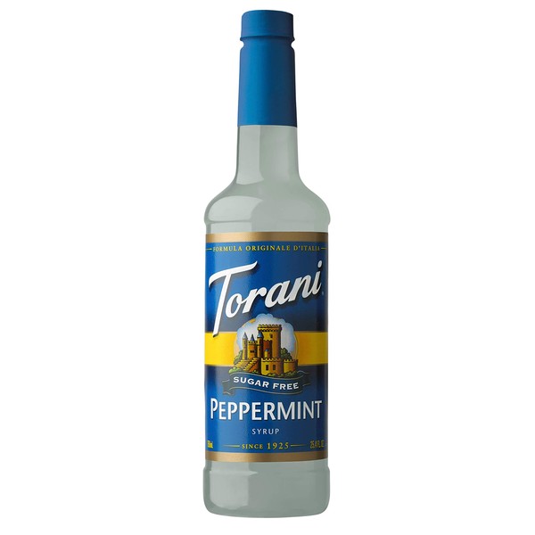 Torani Sugar Free Peppermint Syrup, 750 ml