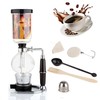 Borasilicate Glass Syphon Coffee Maker, 5-Cup 600ml(20.3 oz) Vaccum Gravity
