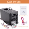 QNK 4KW 5.5HP AC 220V 17A VFD Converter Single to