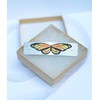 Butterfly hair clip, monarch barrette for women, handcrafted in the