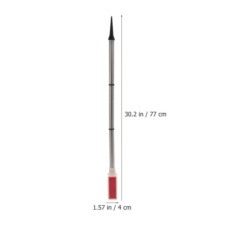 Solar Driveway Marker Lights 30.31 in Metal Stake Solar Powered
