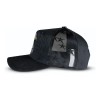 Gorra Gallo Gothic Diamonds Cincopunto7 Negro Ajustable Bordado