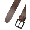 JACK & JONES Men's Jacroma Leather Belt Noos Belt, Brown