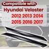 Windshield Pillar Trim Molding Left Right Side Compatible with Hyundai