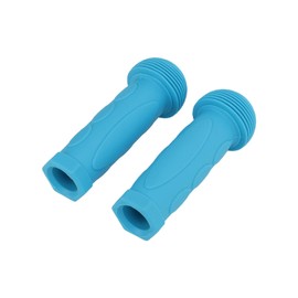 Puños de Bicicleta para niños, Mini puños de Manillar de Bicicleta para niños Resistentes al desgarro 1 par Resistente a la corrosión para niños Bicicleta de Equilibrio(13*6*5cm-Azul)