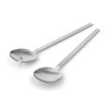 Zack 20599 Menoa Salad Server, 18/10 Stainless Steel, Silver