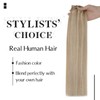 Easyouth Clip in Hair Extensions Human Hair Clip in Extensions