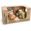 Dantoy Organic Line Hand Excavator and Truck 2 Pack 24