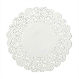 Royal 4 Inch Disposable Paper Lace Doilies, Package of 1000