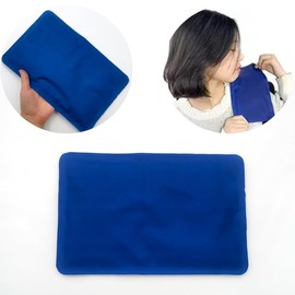 Reusable Gel Ice Pack for Sleeping, Injuries, Chill Pillow Cooling Pad, Relieve Headaches, Migraines, Fevers, Hot Flashes, Night Sweats, Perfect for Children, Adult, Pets, 7 * 11in