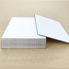 Yinmazzsan 12 pack (12''x12'') One-side White Corrugated Cardboard Sheets,1/8 inch