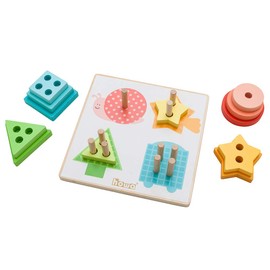 howa Minimaster 6014 Stacking Game Sorting Game Made of Wood