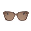 DIFF Bella Oversized Square Sunglasses for Women | Moscow Mule