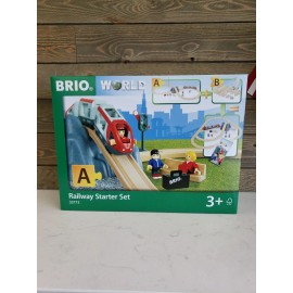 BRIO [NEW] Brio World Wooden Railway Starter Set #33773