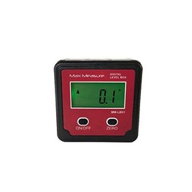 Digital Level Box with Backlight Angle Finder LCD Digital Angle Gauge Protractor Inclinometer Bevel Box for Helicopter Bevel Angle of Miter Saw Automobile Test and Repair