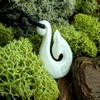 81stgeneration Women's Men's Hand Carved Bone Whale Tail HEI Matau