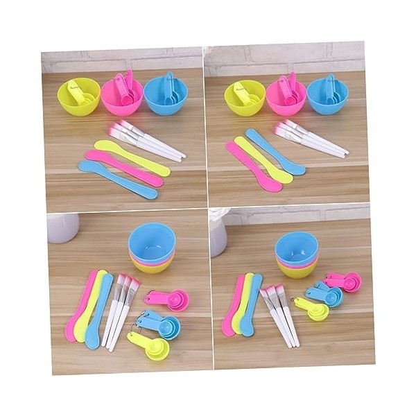 3set Diy Facial Mask Mixing Set Tools with Bowl Brush