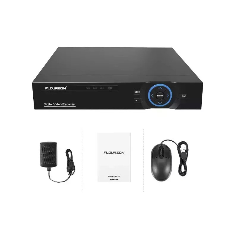 Floureon Smart CCTV DVR 4 Channel HD 1080P Digital Video