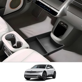 CDEFG Compatible with Hyundai Ioniq 5 2021-2023 2024 Centre Console Organiser Storage Box Ioniq 5 Glove Box Bottom Centre Armrest Ioniq 5 2024 Accessories