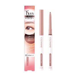 Cezanne Under Eyeliner 01 Shadow Pink 0.1g Fine tip eyeliner to clearly highlight the eyes