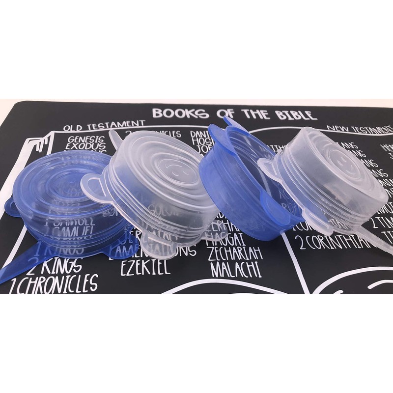 Comtim Pet Food Can Lids, Silicone Stretch Can Lids Covers