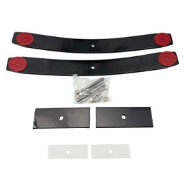 BST BSSP 1.5"-2" Rear Add A Leaf Lift Kit for 1987-2011 Dodge Dakota 2WD 4WD，Leaf Spring Leaf Pack Suspension Leveling Lift Kit