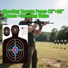 Tlpmsk Paper Shooting Targets for Range Bulk 23"×35" Silhouette with