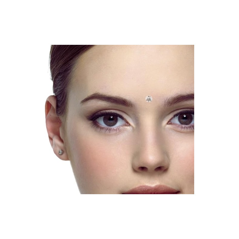 Indian Fashion Bindi Women Forehead Stickers Dot Bridal - Multicolour