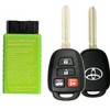 VLS PROGRAMMER + Remote Key For 2012 2013 2014 Toyota