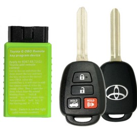 VLS PROGRAMMER + Remote  Key For 2012 2013 2014 Toyota Camry  HYQ12BDM (G Chip)